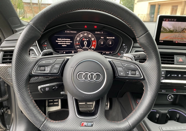 Audi RS5 cena 227999 przebieg: 96800, rok produkcji 2018 z Choszczno małe 781